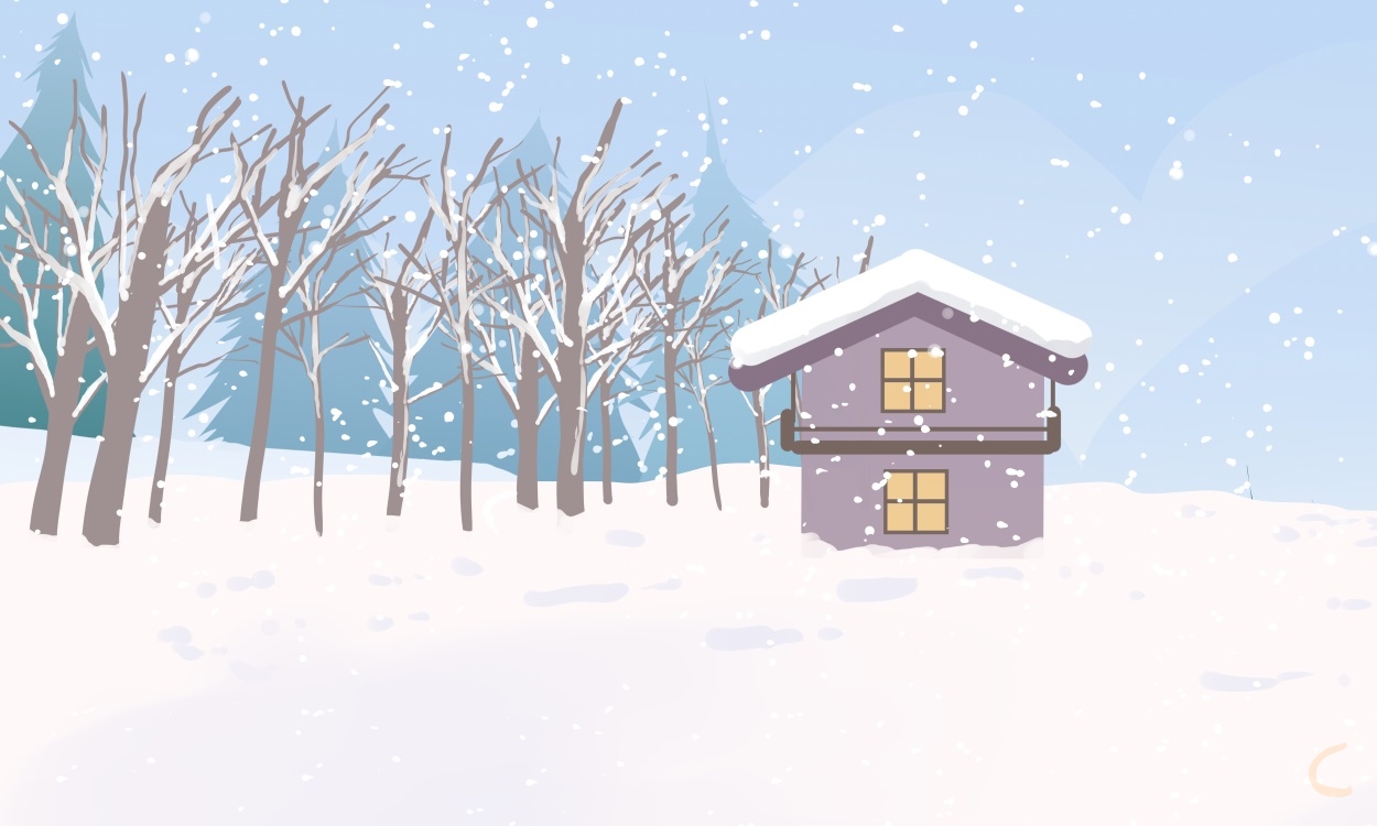 形容冬天雪景的优美句子